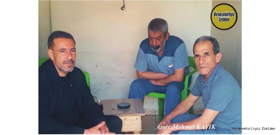 Viranşehir’de Çaycılık Sektöründe Yıllarca Esnaflık yapmış, İbrahim Kırmızı(Kâro), Ahmet Kaçan(Ahmet Pızzi) ve Mehmet Mutlu