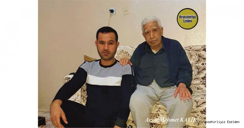 Viranşehir’de Cıddo Şeyh Cuma olarak tanınan, Sevilen, Sayılan Değerli İnsan Şeyh Cuma İnan ve Oğlu İbrahim İnan