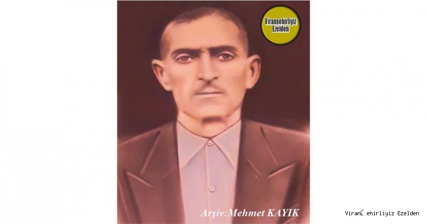 Viranşehir’de Çiftçilik Yapmış, Merhum Hacı Ali Yıldırım(Hacı Ali Lastike)