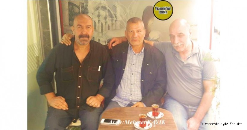 Viranşehir’de Dayı Feyzi – Kadırgalı Feyzi olarak tanınan Feyzi Güngör, Mehmet Coşkun ve Merhum Fehmi Denli( Kürd Faxo)