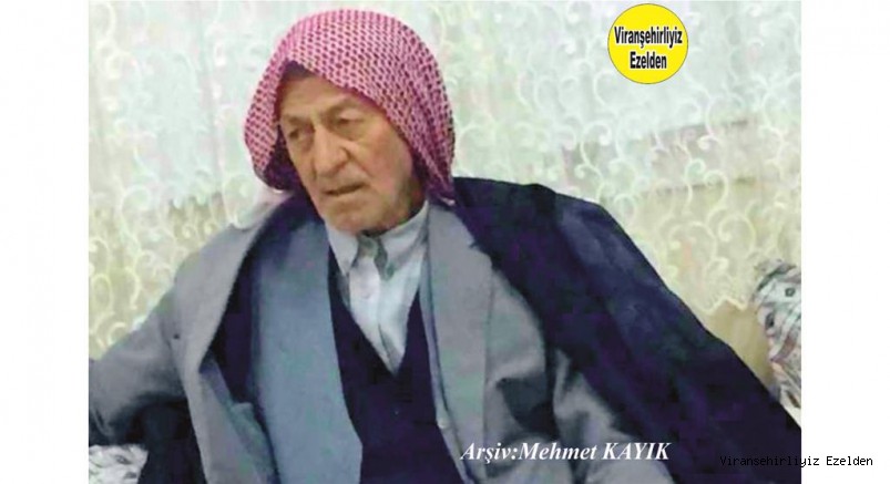 Viranşehir’de Değerli Kanaat Önderlerimizden Şeyh Hikmet Aydın