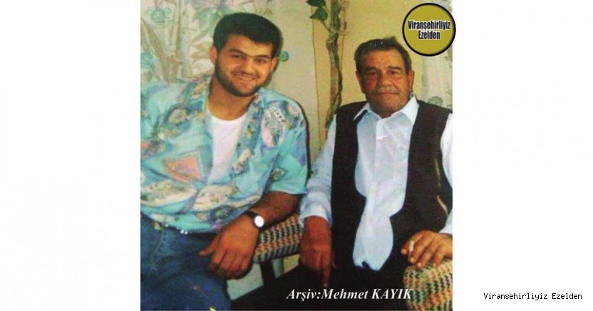 Viranşehir’de Delal Rıfai olarak tanınan, Sevilen İnsan Merhum Rıfai Bahçeci ve Oğlu Mustafa Bahçeci