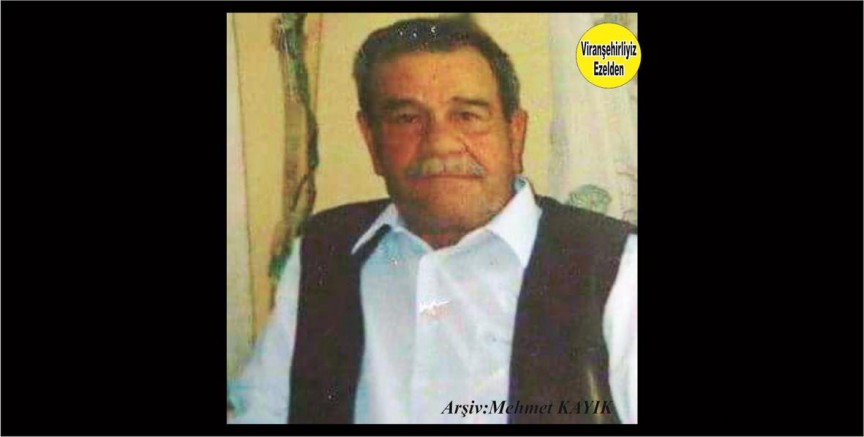 Viranşehir’de Delallık Sektöründe Yıllarca Esnaflık Yapmış, Merhum Rıfat Bahçeci(Delal Rıfai)