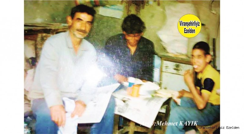 Viranşehir’de Demirci Eyyüp Usta olarak tanınan Merhum Eyyüp Taşçı ve Oğlu Merhum Abdulkadir Taşçı