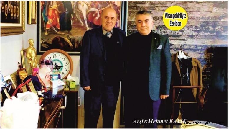 Viranşehir’de Dişçi Mustafa Olarak Tanınan Diş Teknisyeni Mustafa Özipek ve İş İnsanı Mehmet Kapan