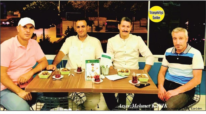 Viranşehir’de Dokorasyon İşleri ile Uğraşan, Ahmet Direk, Hacı Cuma Kasan, Abdo Üfles ve İbrahim Şişkin