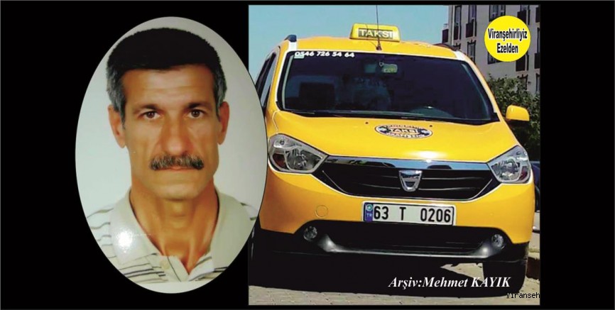 Viranşehir’de Dörtyol mevkisinde Yıllardan beridir Taksicilik Yapan Usta Şoför Hacıbayram Öztekin