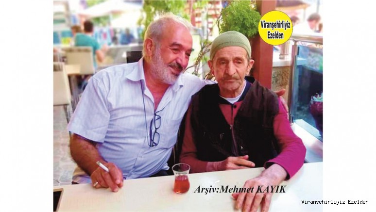 Viranşehir’de Emektar Değerlerimizden olan İbrahim Dursun ve Oğlu Zeki Dursun