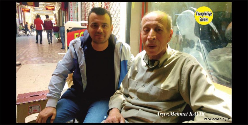 Viranşehir’de En Eski Fotoğrafçısı olarak tanınan Şahin Özyıldız ve Turan Yalçın Çeken