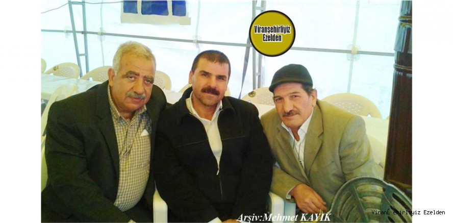 Viranşehir’de Esnaflık Yapmış, Orhan Suman, Mehmet Salih Dursun ve Cihan İşcan