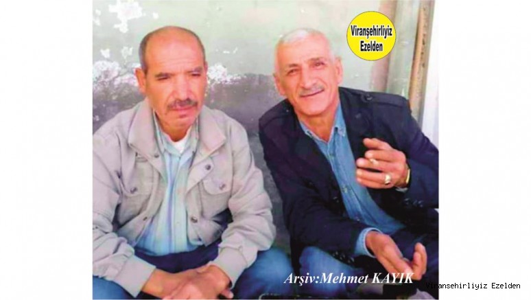 Viranşehir’de Fırıncı Cevdet Olarak Tanınan Değerli İnsan Merhum Mahmut Kaçan ve Ali Söken