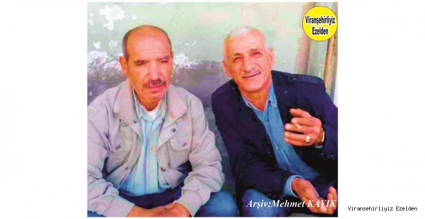 Viranşehir’de Fırıncı Cevdet olarak tanınan Merhum Mahmut Kaçan ve Ali Söken