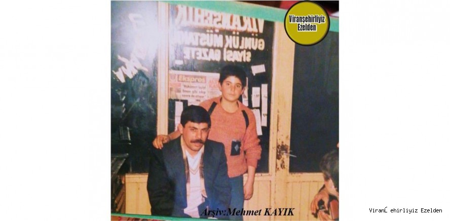 Viranşehir’de Gazetecilik Yapan, Turan Seyrek ve Eski Gazeteci Menduh Polat