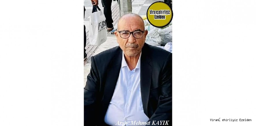 Viranşehir’de Geçmiş Günlerde Yıllarca Ak Parti İlçe Başkanlığı Yapmış, Sevilen İnsan, Eski Başkan Mehmet Nebati