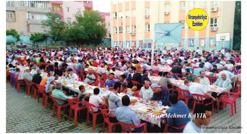 Viranşehir'de geleneksel hale gelmiş Gölbaşı İlköğretim Okulunda verilmiş Mevlüd-i Şerif