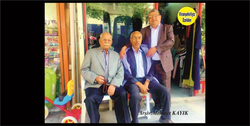Viranşehir’de Giyim Mağazası İşleten Aslan Gönüllü Nesreddin Çelikkaya ve Casım Çakar