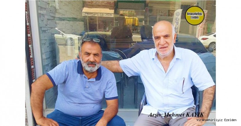 Viranşehir’de Giyim Sektöründe Yıllarca Esnaflık yapmış, İlhan Yılnur ve 40 Yıllık Dostu, Arkadaşı Murat Özen(Ördek)