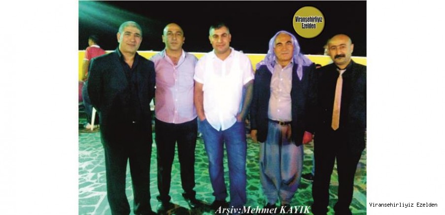 Viranşehir’de Giyim Sektöründe Yıllarca Esnaflık yapmış, Mahmut Diken, Ferit İdikurt, Nevaf Kasan, Kazo İdikurt ve Mesut Diken
