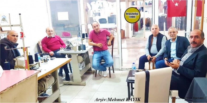 Viranşehir’de Giyim Sektöründe Yıllarca Esnaflık yapmış, Necat Ölçer, Fahrettin(Ferhan) Sancar, Aslan Sever, Lokman Demirel ve Arkadaşları