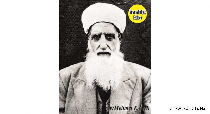 Viranşehir’de hacı Abdulkerim Hoca olarak tanınan Merhum Hacı Abdulkerim Kutlu