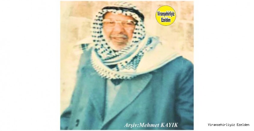 Viranşehir’de Hadidi Aşireti Reisilerinden biri olarak Kabul edilen, Mehmet İsmail Annabi olarak tanınan,Merhum Mehmet Öztürk