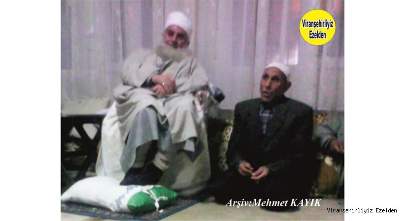 Viranşehir’de Hafız Behzat olarak tanınan Hafız Kur’an’larımızdan olan değerli Güzel İnsan Merhum Hafız Behzat Onyıldız ve Şeyh Seyda Muhammed Ali
