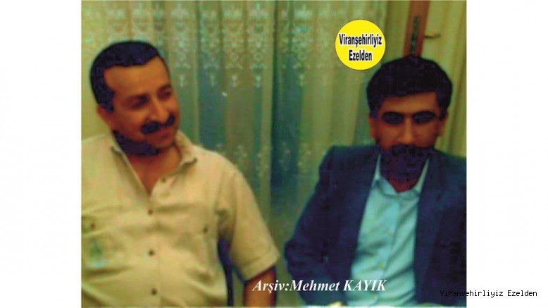 Viranşehir’de Halil Hoca olarak tanınan Merhum Halil Köroğlu, Avrupa’da yaşayan Öğretmen Ahmet Tomar
