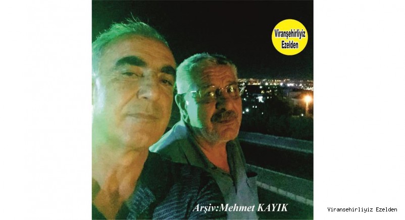 Viranşehir’de Halk Eğitim Merkezi emekli Müdürlerinden Mahmut Turgut ve Emekli Öğretmen Arif Toptal