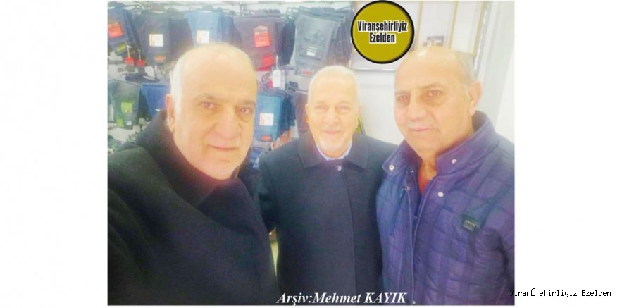 Viranşehir İlçe Nüfus Müdürlüğünde Görev yapmış, Emekli Memur Sıraç Başkurt, Hüseyin Yaver ve İlhan Yılnur