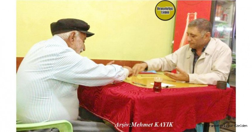 Viranşehir’de Hammed Dino olarak tanınan Merhum Mehmet Benli ve Arkadaşı Mehmet Yıldız