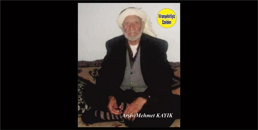 Viranşehir’de Hasse Xelef veya Hassoye Karageçi ismiyle tanınan, Hemşehrimiz Merhum Hasan Subay
