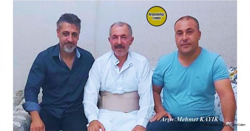 Viranşehir’de Hastalığı Sebebi ile Tedavi Gören, Halil Yağan(İnci Baba), Eyyüp Göl ve Şevket Çelikli