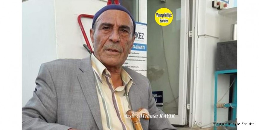 Viranşehir’de İğneci Halim olareak tanınan Yeni Vefat etmiş Merhum Halim Karakuş