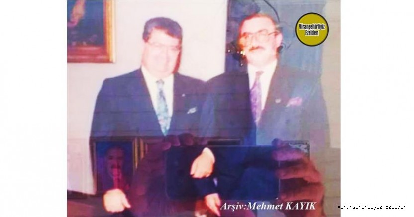 Viranşehir’de İki(2) Dönem Belediye Başkanlığı yapmış, Sevilen Sayılan Değerli Belediye Eski Başkanlarımızdan İbrahim Halil Keleşabdioğlu ve 8. Cumhurbaşkanımız Merhum Turgut Özal