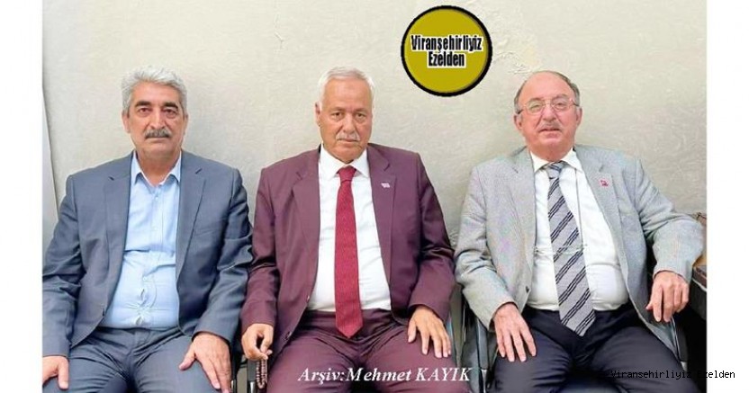Viranşehir’de İki Dönem Belediye Başkanlığı yapmış, Belediye Eski Başkanı İbrahim Halil Mir Keleşabdi, Mustafa Çiftçi ve Hüsnü Korkmaz