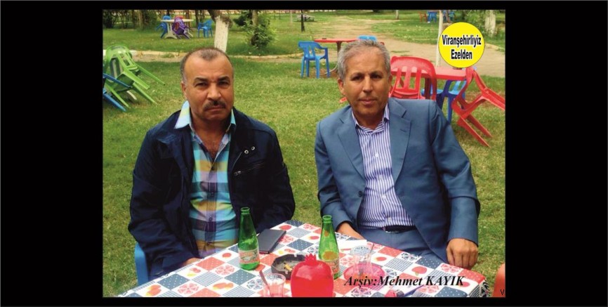 Viranşehir’de İlçe Nüfus Memurluğunda Yıllarca Memur olarak Hizmet vermiş Ali Polatkol ve Almanya’da yaşayan Salih Algın