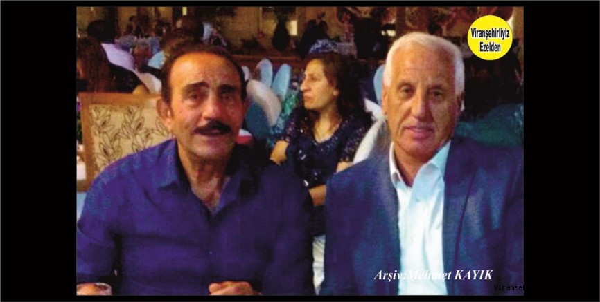 Viranşehir’de  İşadamı, - Çiftçi Abdulhalim Tepret ve Ünlü Sanatçı Mustafa Keser