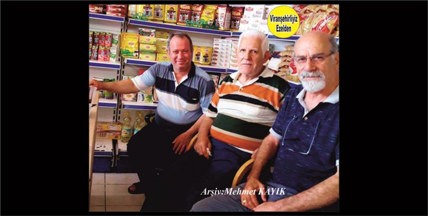  Viranşehir’de Kahveci Çizo Olarak Tanınan Ekrem Karakaya, Emekli Öğretmen Mehmet Küçük ve Mehmet Nuri Duygu