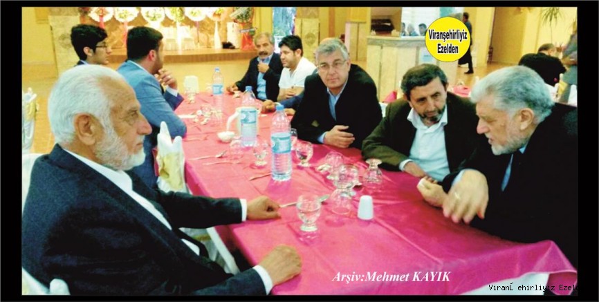 Viranşehir’de Kamu Kurumunda Yıllarca Memur Olarak Görev yapmış, Merhum Hacı İsmet Alay, Oğlu Enver Alay ve Arkadaşları
