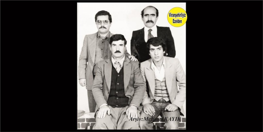 Viranşehir’de Kanaat Önderi, Dava Adamı Avukat Mehmet Münir Öztürk,  Seydo Eren, Avukat Abdurrahman Öztürk ve Rehan Kaya