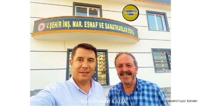 Viranşehir’de Karbüratör Sektöründe Yıllarca Esnaflık Yapmış, Celal Özilice(Celal Usta) ve Başkan Mustafa Bayrak