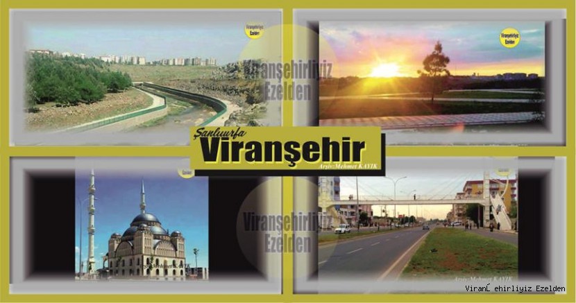 Viranşehir'de Kartpostal Niteliğinde Genel Görünüş 