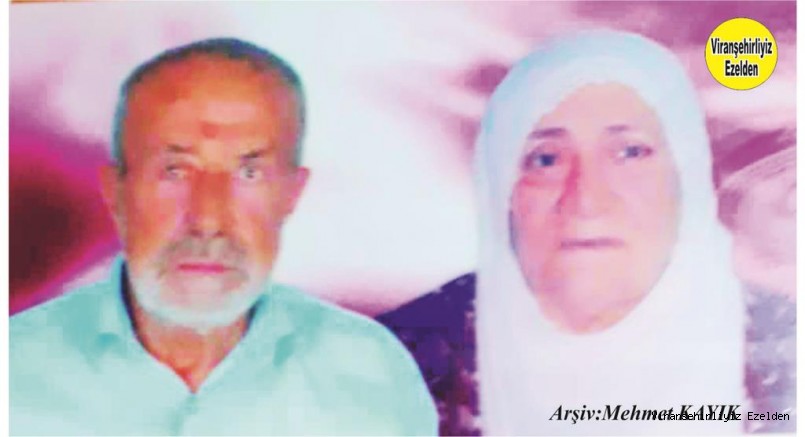 Viranşehir’de Kasap Hacı Davut olarak tanınan, Merhum Hacı Davut Bayraktar ve Eşi Merhume Hacı Suat Bayraktar