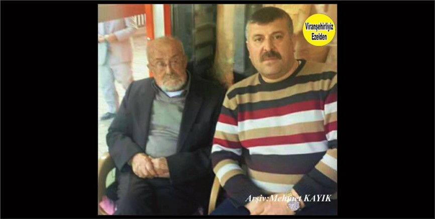 Viranşehir’de Kasap Hacı Davut olarak tanınan Merhum Hacı Davut Bayraktar ve Oğlu Hacı Mesut Bayraktar
