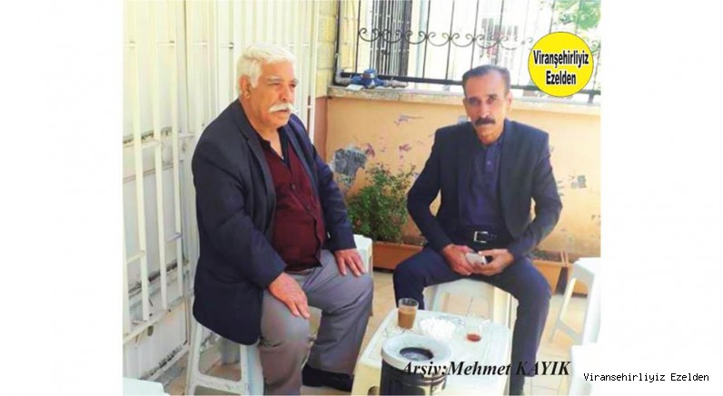 Viranşehir’de Kaymakamlık Makam Şoförü iken, Emekliye ayrılan Hasan Duran ve Muhtar Abuzer Kapan