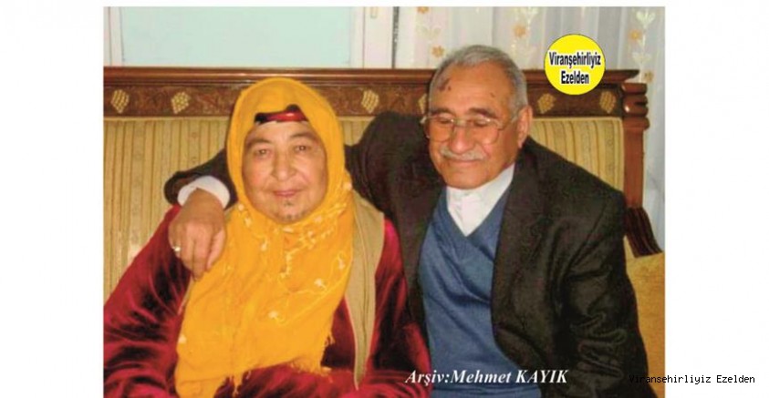 Viranşehir’de Kaymakamlık Yazı İşleri Müdülüğü Görevi yapmış, Değerli İnsan Hacı Sinan Büyükturan ve Eşi Merhume Hacı Rahime Büyükturan