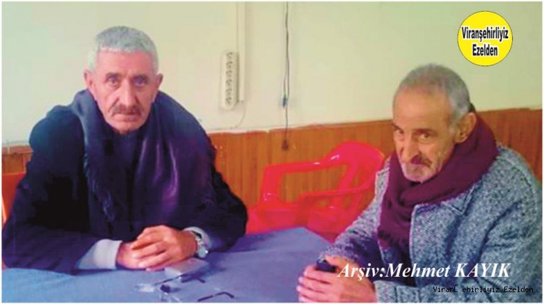 Viranşehir’de Kebapçılık Sektöründe Yıllarca Esnaflık yapmış, Usta Kebapçı, Merhum Seydo Aslandağ ve Amcasının Oğlu Fayık Aslandağ