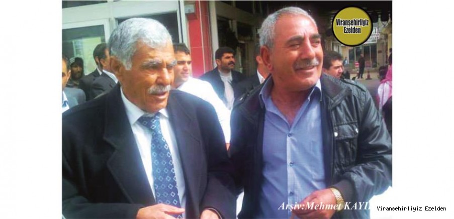 Viranşehir ‘de Keko olarak tanınan, Değerli Kanaat Önderlerimizden olan, Ahmet Kaya ve Merhum Ahmet Diken(Dayı Ahmed)