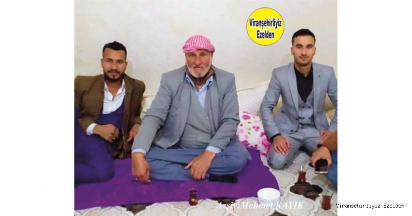 Viranşehir’de Kendi Kabilesinde Kanaat Önderi olarak tanınan Ahmet Genç, Torunu Ali Genç ve Oğlu Mehmet Genç