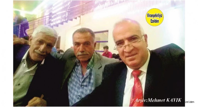 Viranşehir’de Küçük Ali olarak tanınan, Ali Ekmekçi, Selahattin Baybostan ve İlhan Yılnur